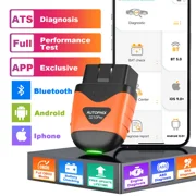 AUTOPHIX 3210 Pro Bluetooth OBD2 Scanner, Wireless OBDII 4 System Diagnostic Tool, Battery Test, Check Engine ABS SRS Transmission Car Code Reader for iPhone & Android& iPad, Free Update Lifetime