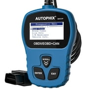 AUTOPHIX OM121P Universal OBD Code Reader OBD2 Scanner Check Engine System for OBD2 EOBD CAN Cars Turn off MIL Check Engine Light Read and Clear Codes Automotive Code Scan Tool