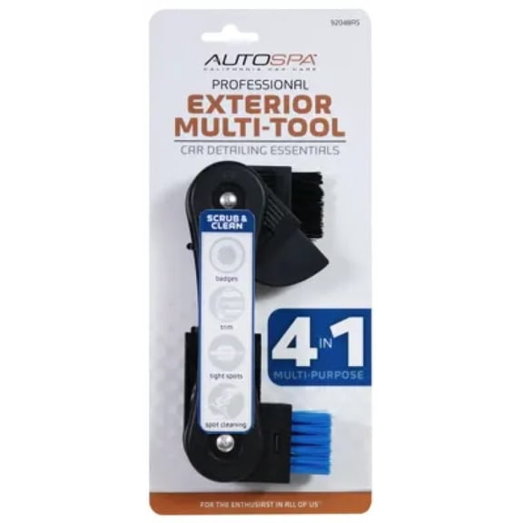 AUTOSPA Car Detailing Essential 4-in-1 Car Interior Cleaning Multi-Tool