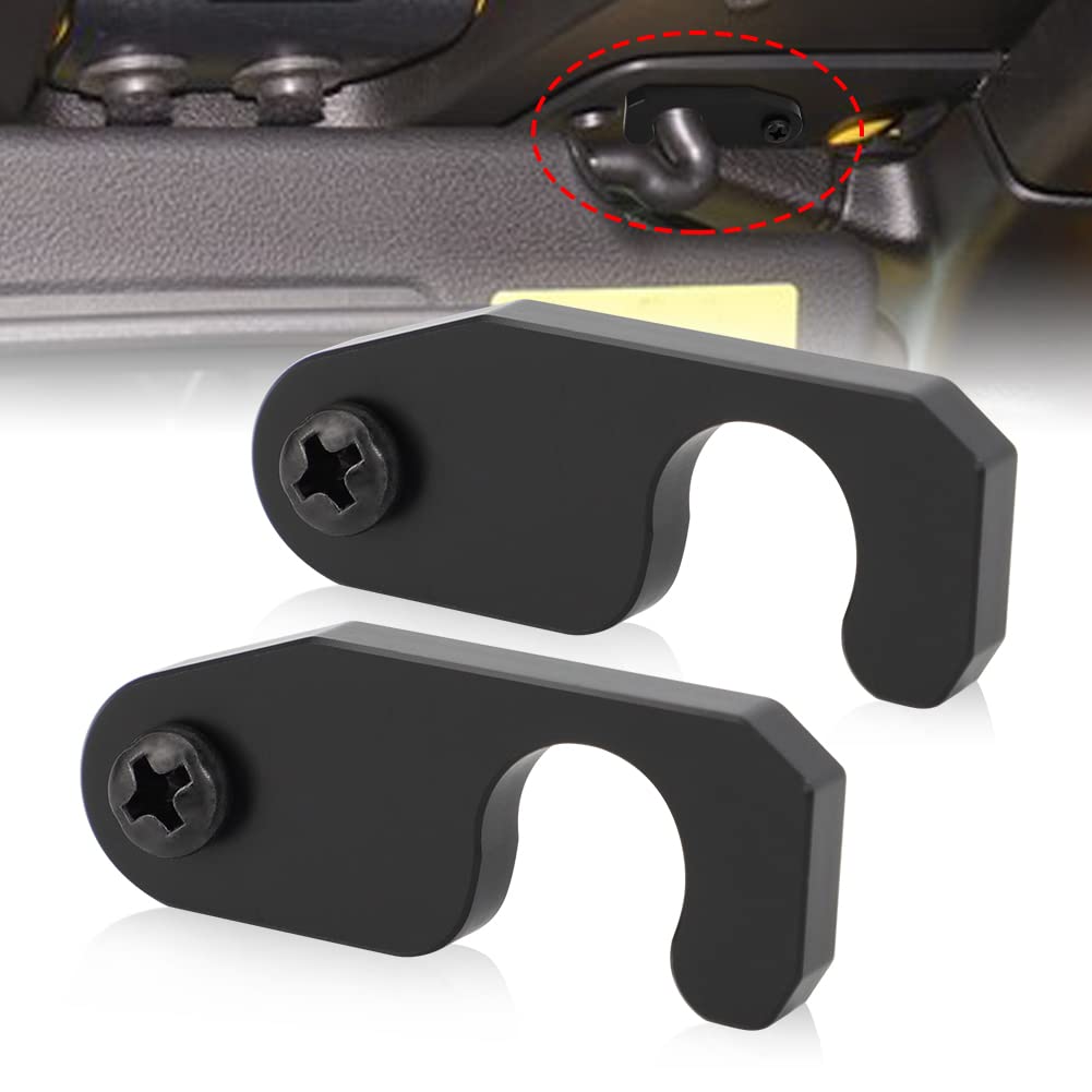 AUTOVIC Sun Visor Clips, Driver Side Sun Visor Accessories for Jeep JK