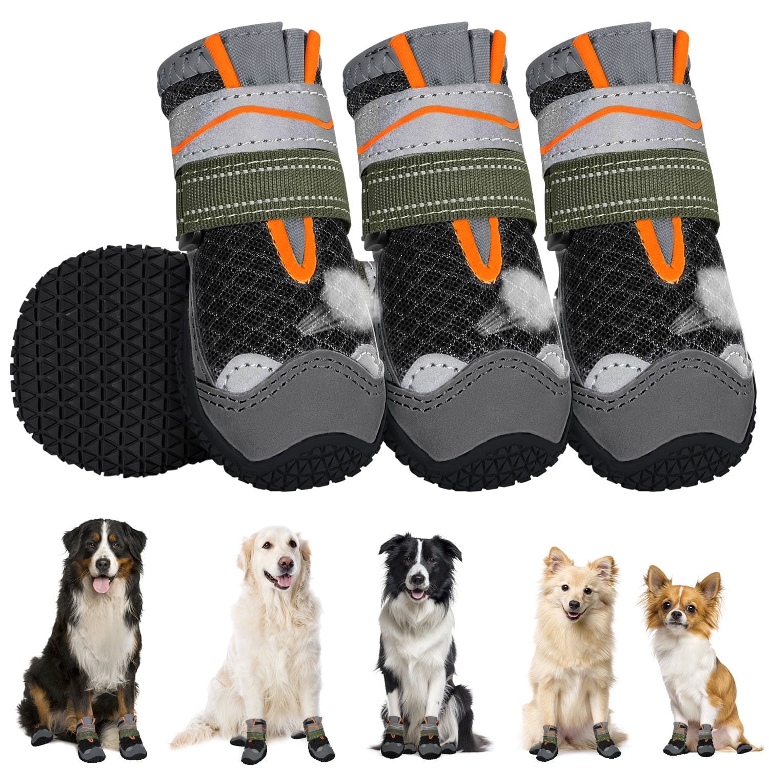 Botte Pour Chien Hiver Small Medium Large Dog Boots Shoes Paw