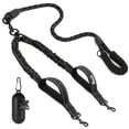 thumbnail image 1 of AUTOWT Double Dog Leash No Tangle - 360° Swivel Reflective Splitter Lead for 2 Large Dogs (25-150lbs), 1 of 8