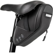 AUTOWT Reflective Bike Saddle Bag, Waterproof Under Seat Bicycle Pack Tool Accessories Storage Pouch 1.2L