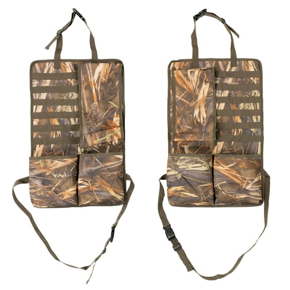 AUTOXBERT 2-Pack Vehicle Seat Back Storage Bag Organizer for Cars SUV Pickup Truck