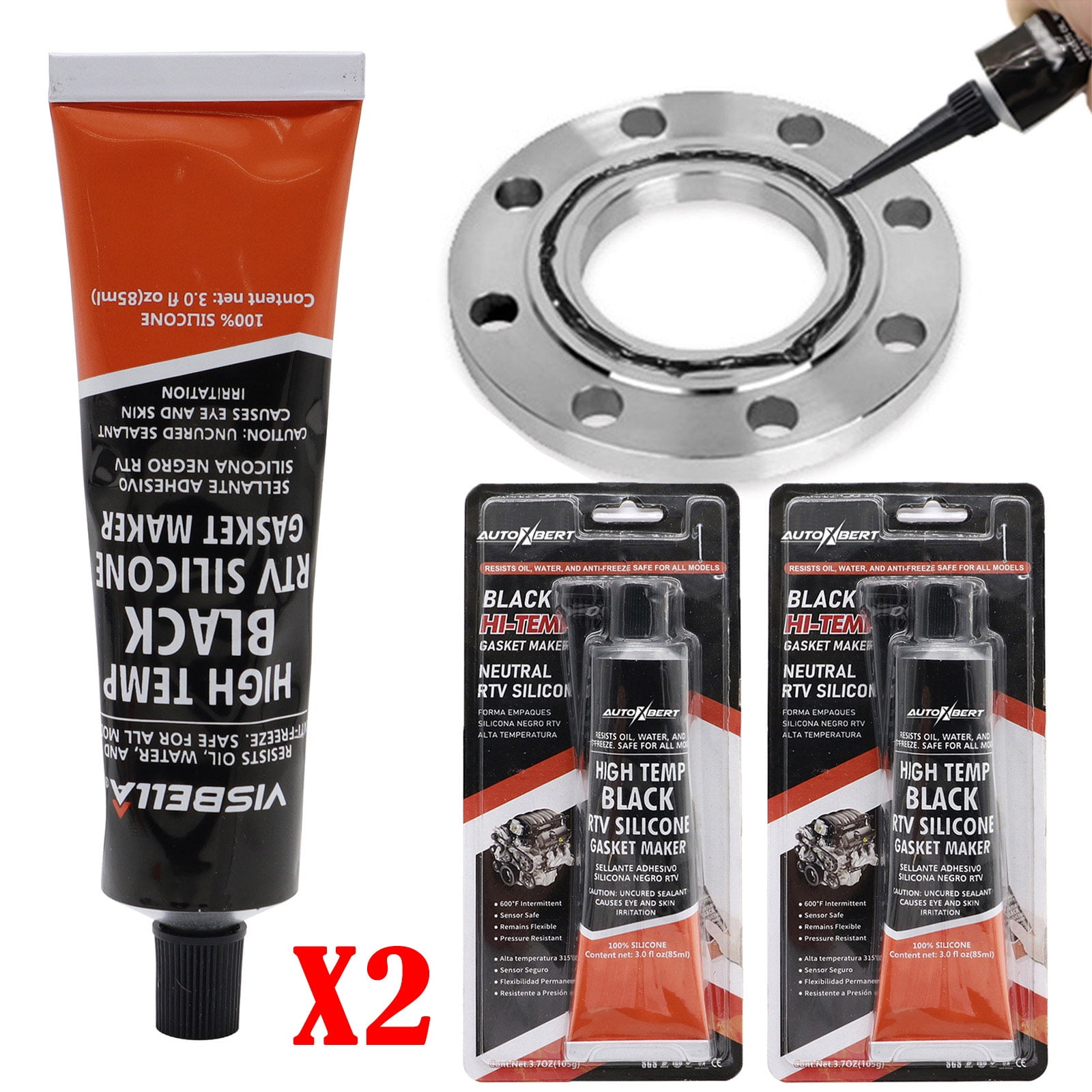 Black Rtv Silicone Sealant