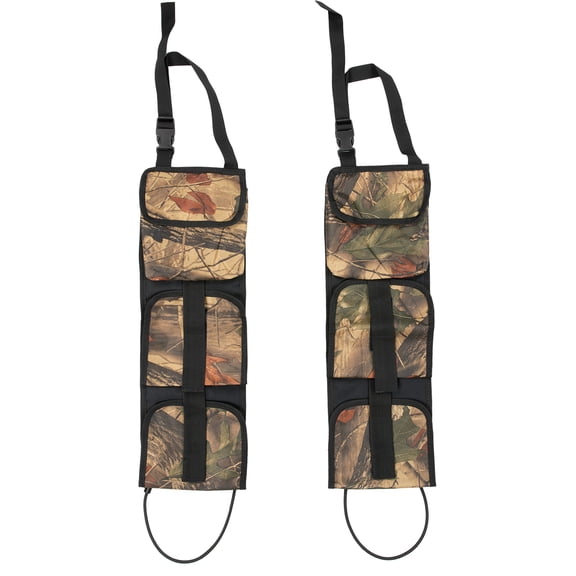AUTOXBERT 2X Tactical Car Seat Back Holder Bag Molle Storage Pouch