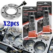 AUTOXBERT 2X 3.0 oz Car High Temp RTV Silicone Instant Gasket Maker Sealant Adhesivefor Engine Valve Cover