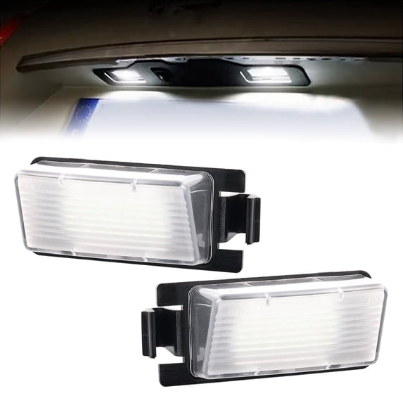 AUTOXBERT for NISSAN SENTRA 2011 2012 Parts Canbus License Plate Lamp Tuning Assembly 2Pcs