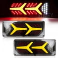 thumbnail image 1 of Yiyasu 2X LED Trailer Tail Lights - Dynamic Turn/Brake/Reverse/Tail Lights for Trucks & Trailers (IP67, 12V, 76 LEDs, Universal Fit), 1 of 9