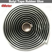 AUTOXBERT 4M/13FT Butyl Sealant Tape Butyl Rubber Headlight Sealant Automotive Adhesive Waterproof