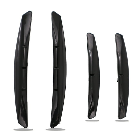 AUTOXBERT 4PCS Car Door Protector Edge Guards Anti-Collision Scratch Guard Strip Cover Accessories Black