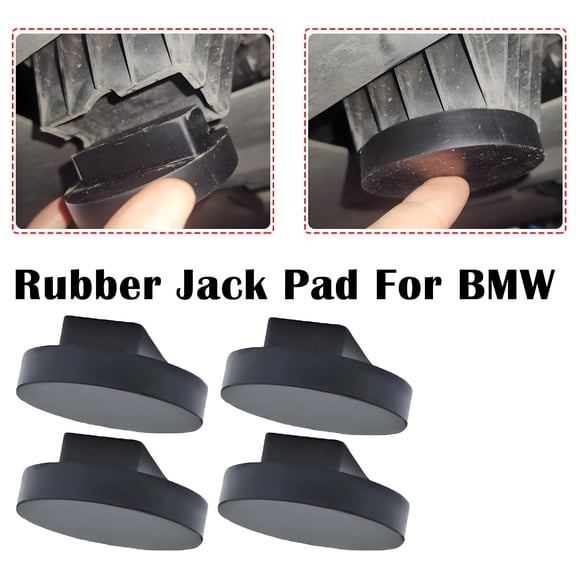 AUTOXBERT 4Pcs Rubber Jacking Jack Pad Lift Adaptor for BMW E46 E90 E91 E92 X1 X3 X5 X6 Z4 Z8 Mini Cooper