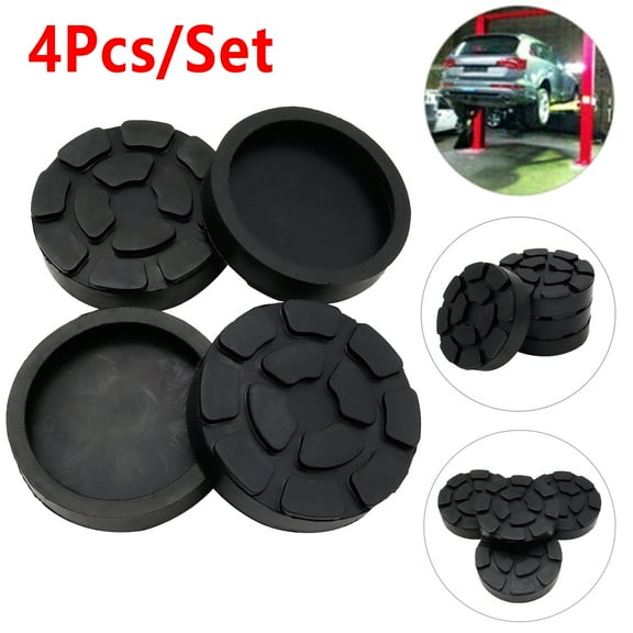 AUTOXBERT 4x Car Jacking Pads Rubber Lifting Pad Block for 2 Post Lift Replacement Adapter