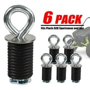 AUTOXBERT 6 Pack Lock and Ride Tie Down Anchors for Polaris RZR Sportsman ACE, 1"