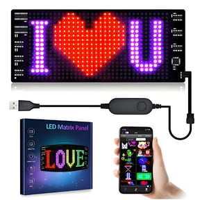 Car Led Panel Sign Car LED Signs for Windshields and Displays
