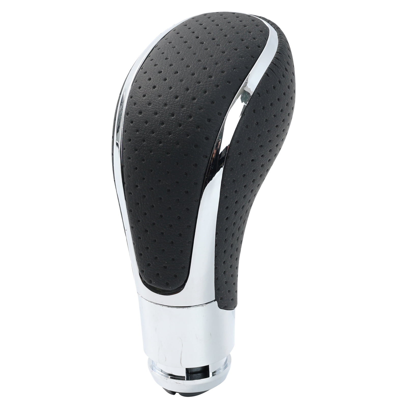 PU Leather & Chrome Automatic Shift Knob For Buick Verano / Regal – Black