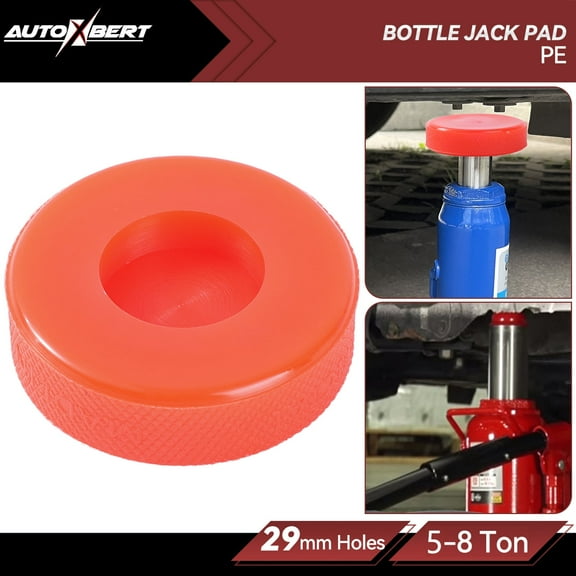 AUTOXBERT Bottle Jack 5T Jacking Polyethylene Protection Pad 29mm Dia Blind Hole On Bottom