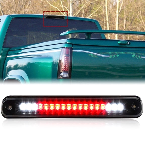 AUTOXBERT Brake Stop Cab Roof Center Light for 88-98 Chevy GMC C/K1500 Silverado Sierra