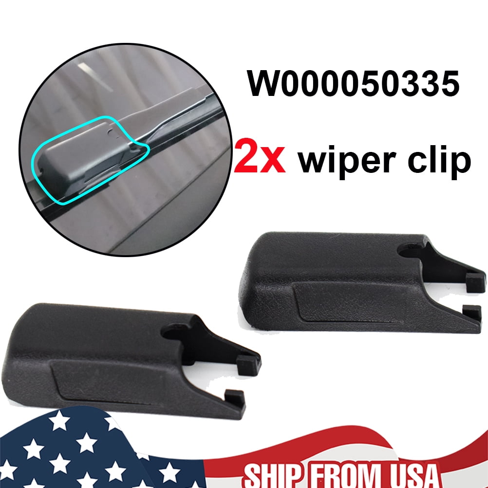 AUTOXBERT Car Front Windscreen Wipers Arm Cover Cap Push Clip Plastic