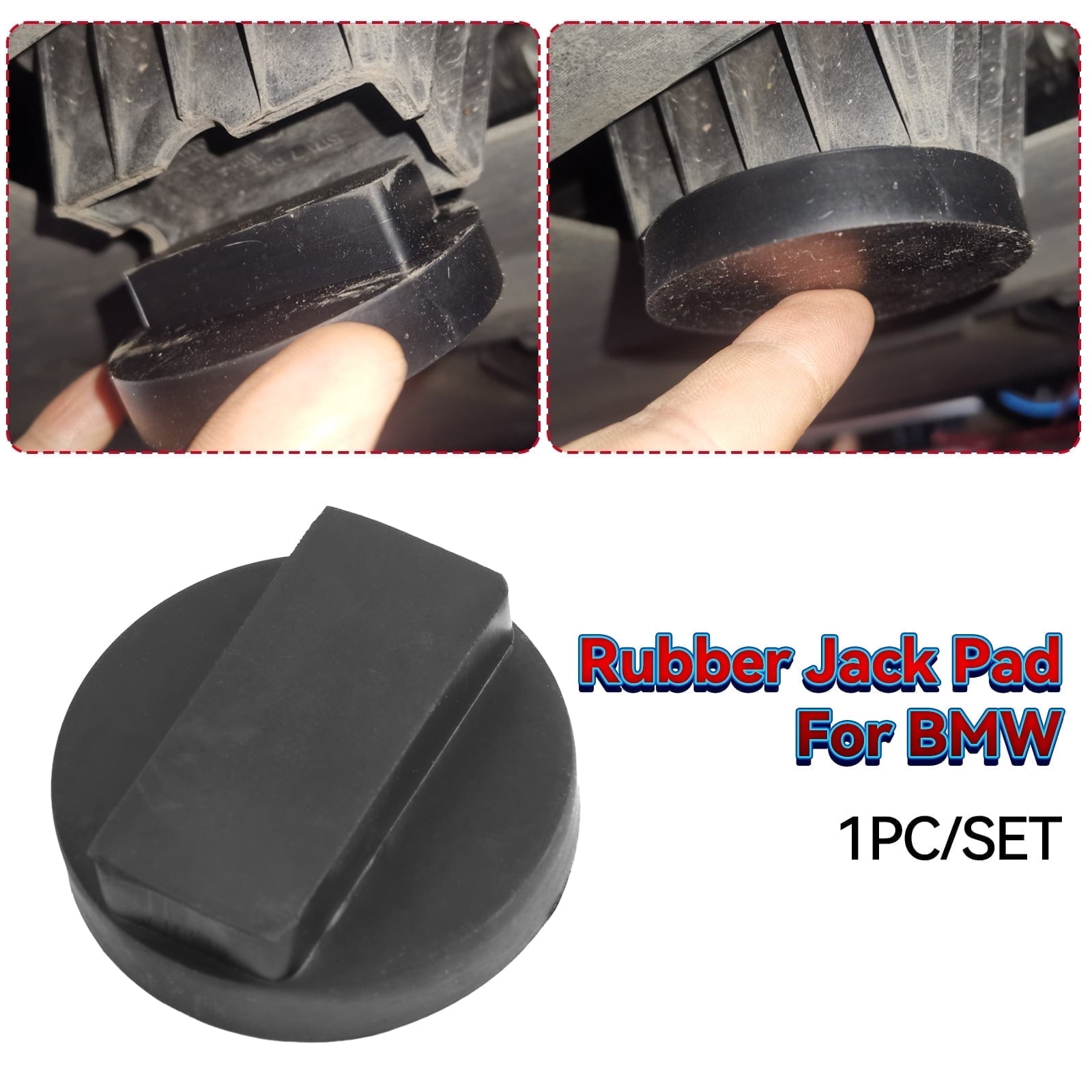 AUTOXBERT Car Jack Pad Jack Rubber Pad Adapter Anti-Slip Protector 2 Ton for BMW 1 2 3 4 5 Series MINI Cooper