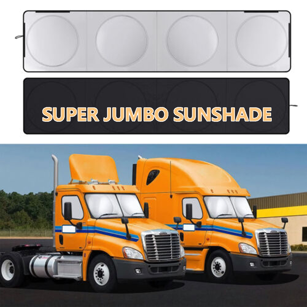 AUTOXBERT Car Semi Truck Front Windshield + 4 Side Window Sunshade