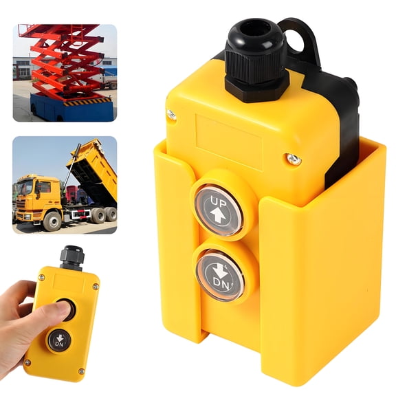 AUTOXBERT Dump Trailer Remote Control Switch 12V DC Trailer Up and Down Control Switch