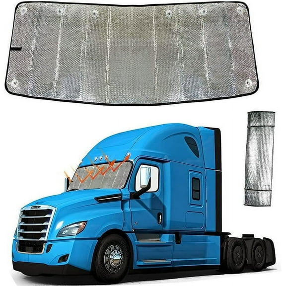 AUTOXBERT Extra Large Windshield Sun Shade Visor Sunshield Block for Truck Van UV Block