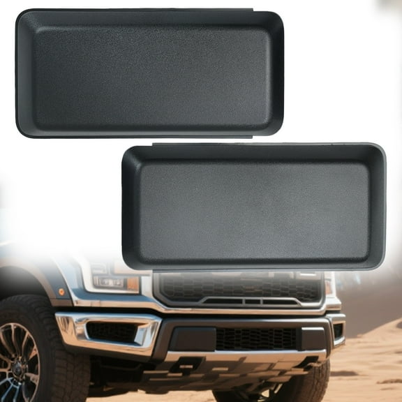 AUTOXBERT Front Bumper Guards Inserts Pads End Caps Cover Set Fit for Ford F150 2018-2020