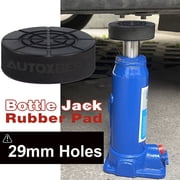 Rubber Bottle Jack Pad with 29mm Hole Jacking Point for Most 5-8 Ton Bottle Jack