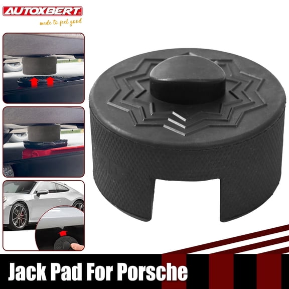 AUTOXBERT Car Jack Pad Stand Axle Adapter Rubber Lifting Protector For Porsche 911 Turbo