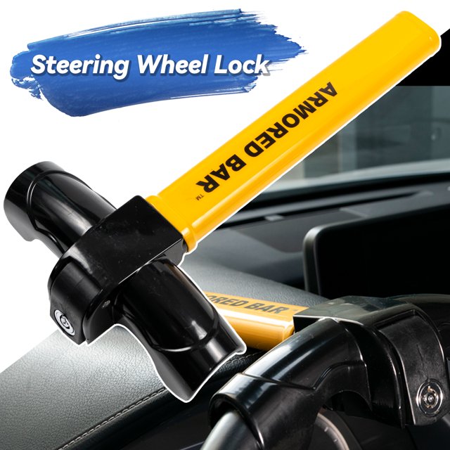 AUTOXBERT Steering Wheel Lock AntiTheft Security System Car Truck SUV