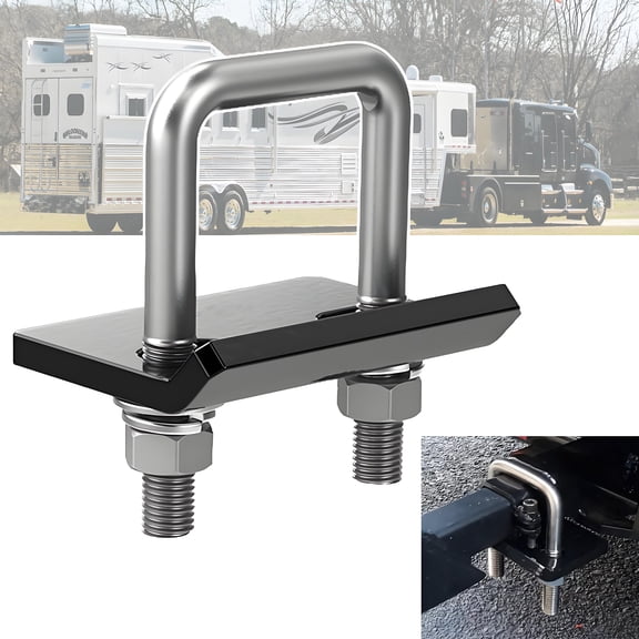 AUTOXBERT Hitch Tightener lock Heavy Duty Anti Rattle Stabilizer Towing U Bolt Hitch Mounts