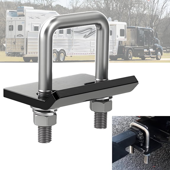 AUTOXBERT Trailer Hitch Tightener lock Anti Rattle Stabilizer Towing U Bolt Hitch Mounts
