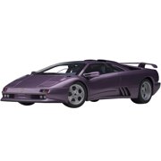 Lamborghini Diablo SE30 Jota Viola SE30 / Purple Metallic with Blue Interior 1/18 Model Car by Autoart