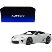 Lexus LFA Whitest White with Carbon Top 1 18 Model Car by Autoart