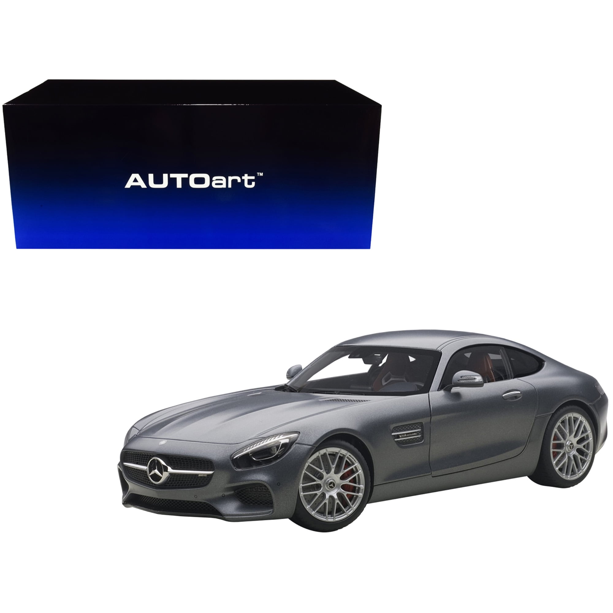 AUTOart Mercedes Benz AMG GT S Coupe Matte Grey 1:18 AUTOart Mercedes Benz AMG GT S Coupe Matte Grey 1:18