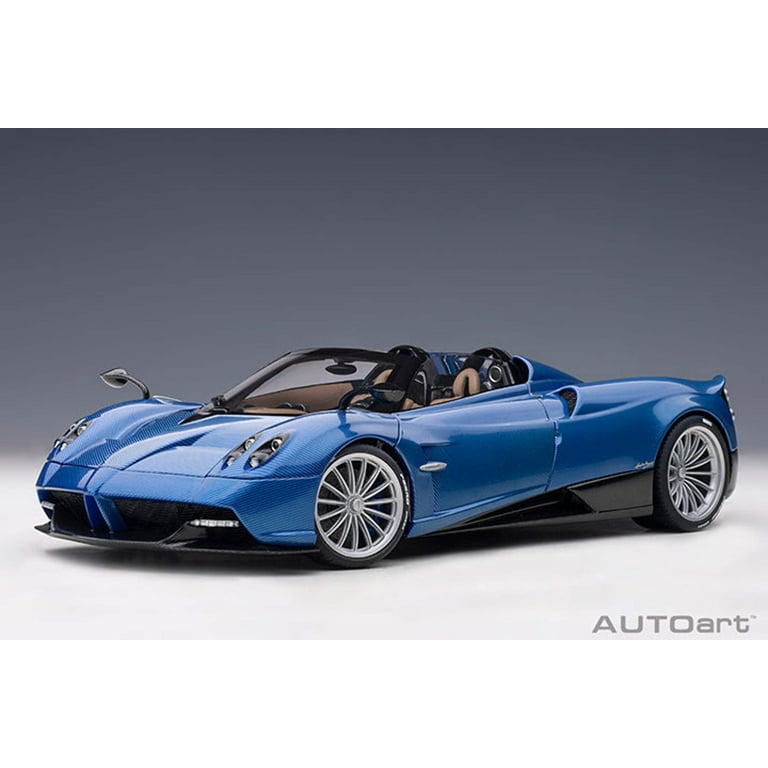 Pagani Huayra Roadster Blue Tricolore Carbon Fiber with