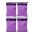 thumbnail image 1 of AUTUMN 4Pack Outdoor Faucet Covers for Winter Freeze Protection, Winter Hose Box Cover, Insulated Faucet Cover, 5.5" x 7.8" Pipe Wrap Insulation Cover Socks Outside Faucet Freeze Protector (Purple), 1 of 6