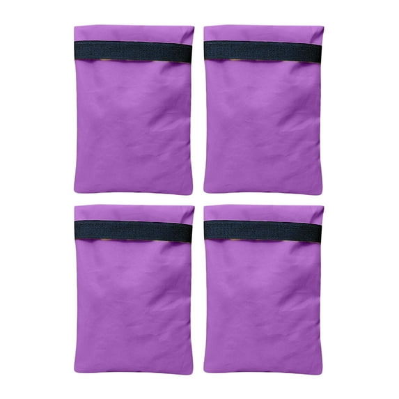 AUTUMN 4Pack Outdoor Faucet Covers for Winter Freeze Protection, Winter Hose Box Cover, Insulated Faucet Cover, 5.5" x 7.8" Pipe Wrap Insulation Cover Socks Outside Faucet Freeze Protector (Purple)