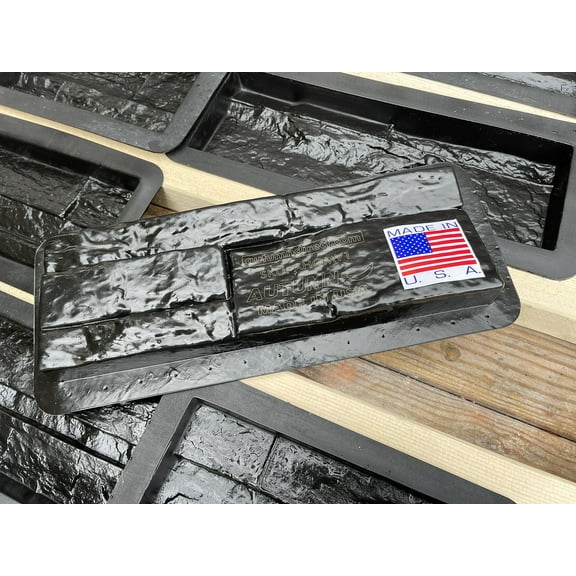 AUTUMN Flat Durable Veneer Molds for Concrete, DIY Veneers, Concrete Mold, Cement Mold, Molds for Veneer Panels, Veneer Stones, Set of 15 Uniquely Designed molds