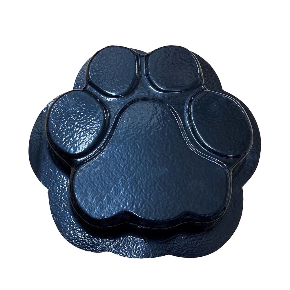 AUTUMN Paw Print Mold, Dog Cat Paw Print Stepping Stone Mold, Dog Paw