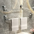 thumbnail image 1 of AUTUMN Retractable Suction Cup Towel Bar, 39/20 inch Stainless Steel Bathroom Towel Rack Suction Washcloth Holder, Vacuum Hand Towel Bar for Glass Shower Door - Removable Towel Bar Easily, 1 of 7