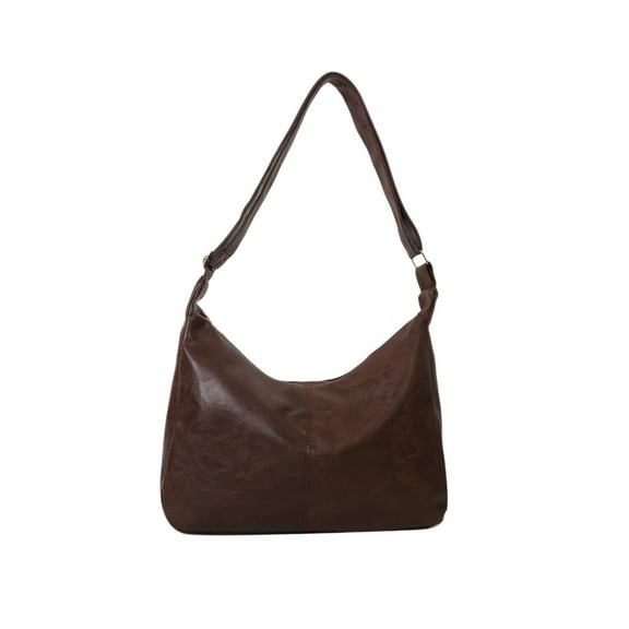 AUTUMN Womens Fashion Shoulder Bags, Elegant Stylish Retro PU Leather Large Tote Bag, Fashion Matching for Work, Travel, Business, and As Gifts for Girlfriends(Coffee)