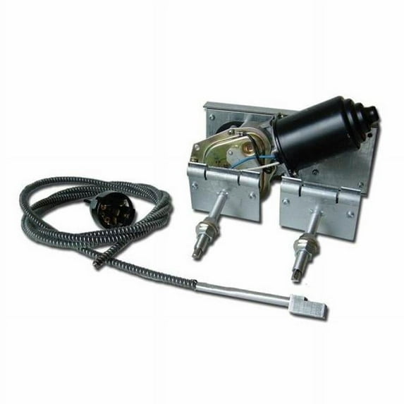 AUTWIPER Heavy Duty Power Windshield Wiper Kit with Switch and Harness