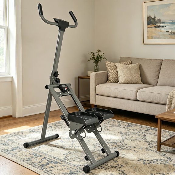 AUU Compact Stair Stepper & Vertical Climber Machine with LCD Display – Full-Body Cardio Step Trainer for Home Workouts