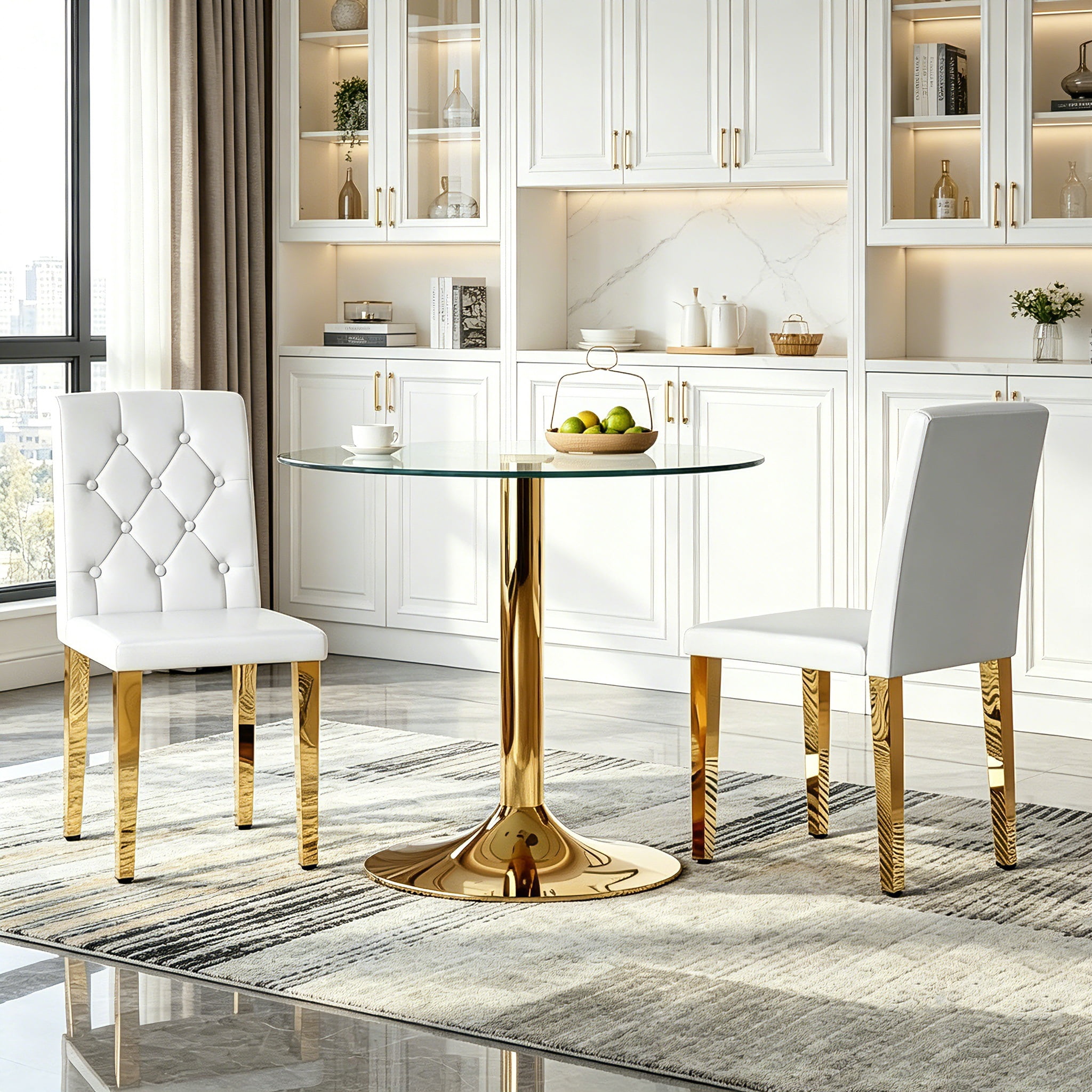 Gold Wire Chairs for Home Decor Stylish Dining and Accent Seating