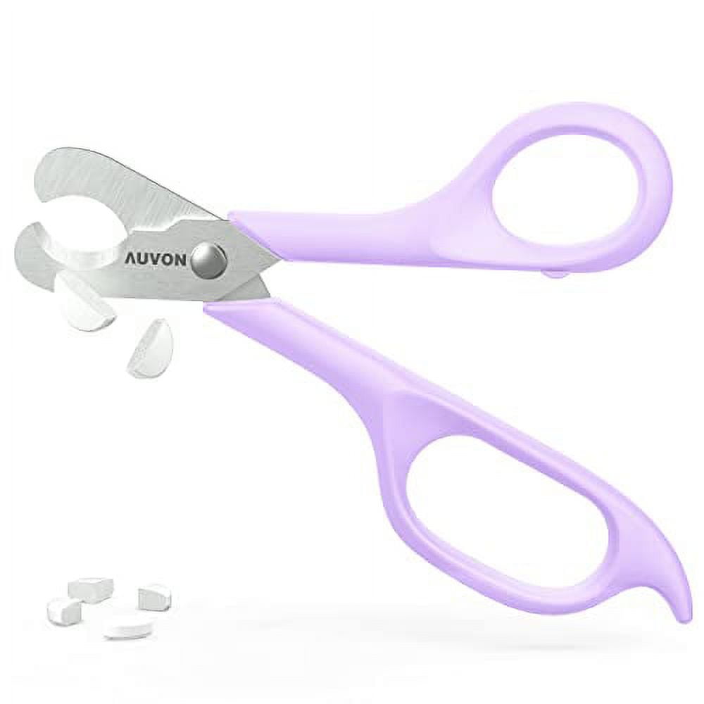 AUVON ScissorsShaped Pill Cutter, Sharp Blade Pill Splitter for