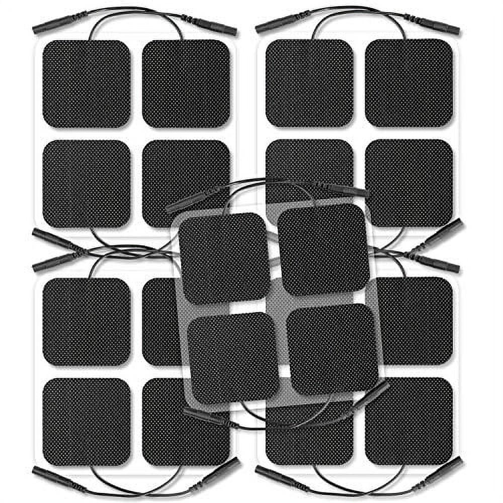 Durable Compatible with AUVON TENS 7000 TENS Unit Replacement  Pads,Rectangular Replacement Electrode Pads,20 pcs 2 X 2 Brand:ELEALTCH 
