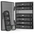 AUVON Weekly Pill Organizer 4 Times a Day, Large Daily Pill Box 7 Day