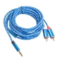 thumbnail image 1 of AUX Cable 3.5mm Male Theater Mic Extension Cable AV Cable Speaker Cable Splitter Cable Splitter Audio for Digital Products, 1 of 8